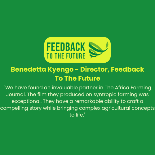 Testimonial from Benedetta Kyengo, Director of Feedback To The Future