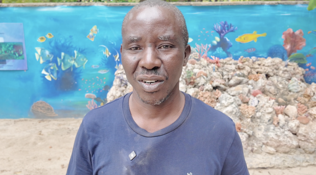 Katana Hinzani - Member, Kuruwitu Conservation and Welfare Association.